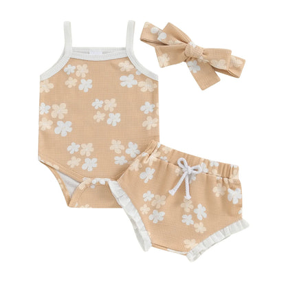 Summer Floral Waffle Set